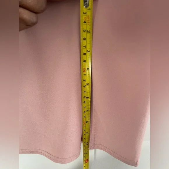 Lord & Taylor’s Quiz Dusky Frill Pink Halter Neck Frill Dress - Picture 6 of 9